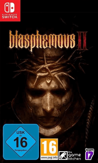 Blasphemous II box art for Nintendo Switch